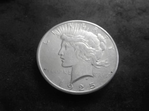 1925 Peace Silver Dollar