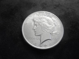 1926 Peace Silver Dollar