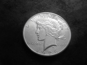 1926 S Peace Silver Dollar