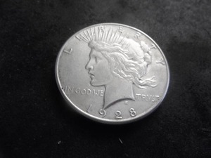 1928 S Peace Silver Dollar
