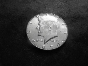 1970 Kennedy Silver Half Dollar From Mint Set