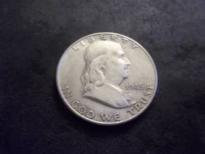 1948 D Franklin Half Dollar