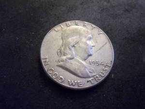 1954 Franklin Half Dollar