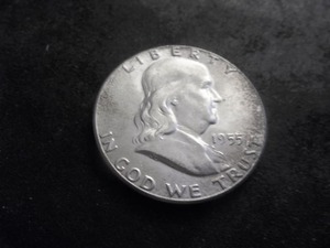 1955 Franklin Half Dollar