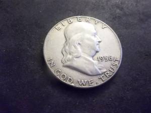 1956 Franklin Half Dollar