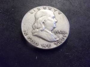 1958 Franklin Half Dollar