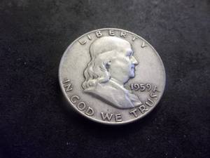 1959 Franklin Half Dollar