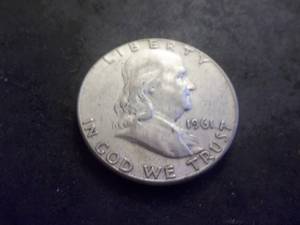 1961 Franklin Half Dollar