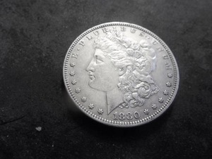 1880 O Morgan Silver Dollar