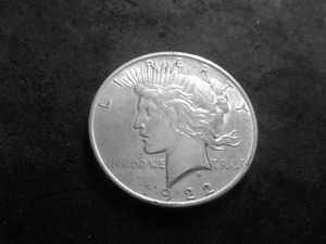 1922 Peace Silver Dollar