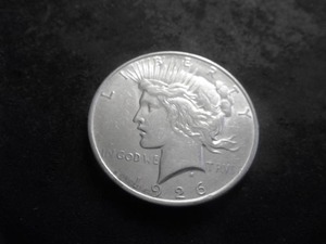 1926 D Peace Silver Dollar