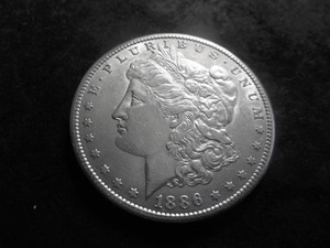 1886 S Morgan Silver Dollar