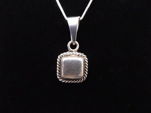 lot 41 image: .925 Sterling Silver I.D. Pendant Necklace