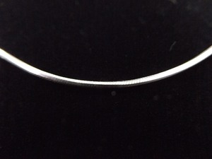 lot 48 image: .925 Sterling Silver Square Snake Link Necklace