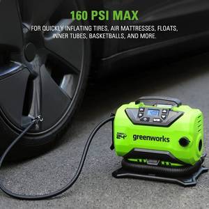 Greenworks 24V Portable Air Compressor