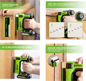 Greenworks 24V 38 Crown Stapler