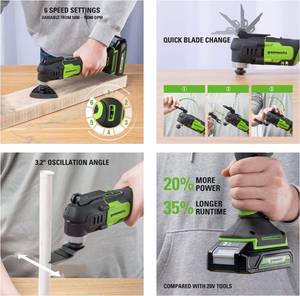 Greenworks 24V Cordless Multi-Tool