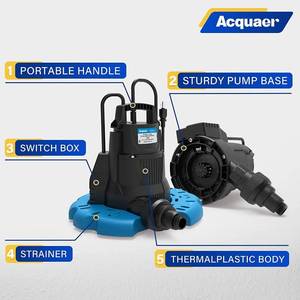 Acquaer 14 HP Automatic Swimming Pool Cover Pump