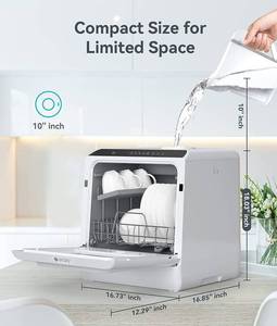 Ecozy Portable Countertop Dishwasher