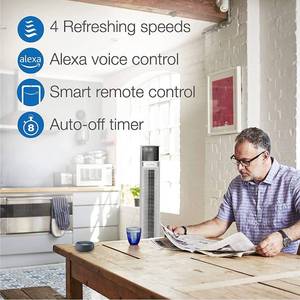 Lasko Works 48 Oscillating 4-Speed Tower Fan