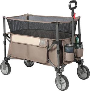 Timber Ridge Extra Large Collapsible Folding Wagon Carts