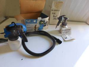 Campbell hausfield spray gun and Paint Zoom paint sprayer