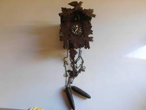 German wood cookoo clock