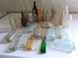 Old medicine bottles and more