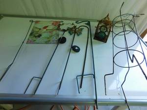 Garden stakes & Sheperd hooks