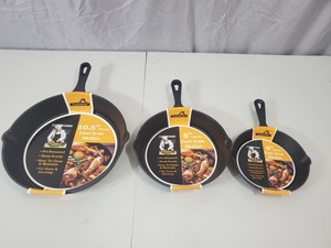 New EuroHome Cast Iron Set