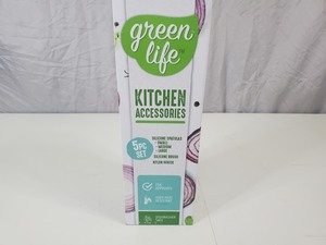 New Green Life 5 Piece Kitchen Accessory Set