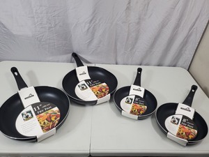 4 New Euro Home Fry Pans