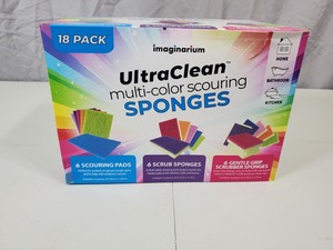 New 18 Pack of Multi Color Sponges