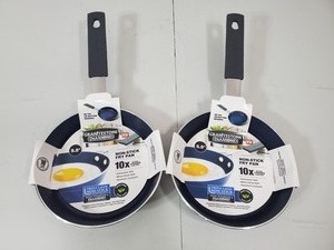 2 New GraniteStone Diamond Mini Fry Pans