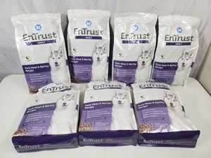 7 New 6 lb Bags of Entrust Adult Dog Food