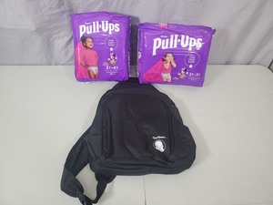 New Pull Up and New Diaper Backpack