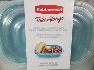 3 New Rubbermaid Take Alongs Containers Sets