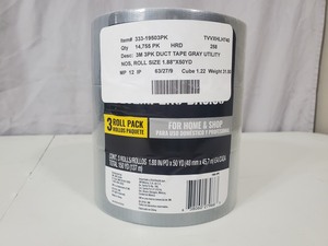 3 New Rolls of Duct Tape