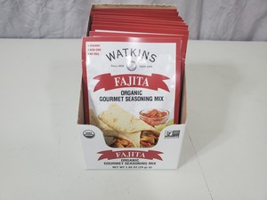 New Box of Watkins Fajita Mixes