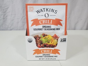 New Box of Watkins Chili Mixes