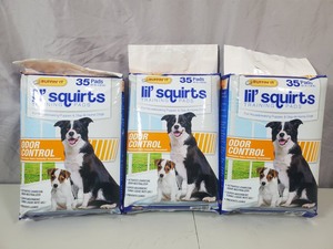 3 New Packs of Pet Training Pads