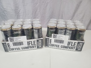 2 New Cases of 12 Cans Black Rifle Coffee Espresso with Cream