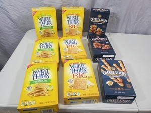 9 New Boxes of Crackers
