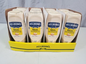 Case of Hellmanns Real Mayonnaise
