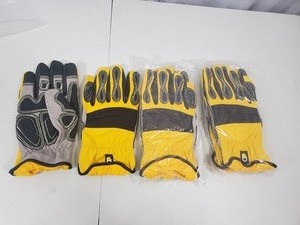 3 New Pairs of Reinforced Work Gloves