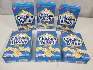 6 New Boxes of Chicken in a Biskit Crackers