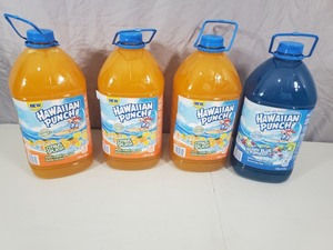 4 New Gallon Jugs of Hawaiian Punch