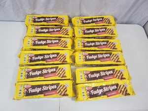 12 New Packages of Keebler Fudge Stripes Cookies