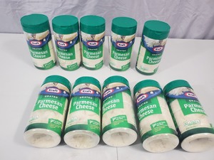 10 New Cans of Kraft Parmesan Cheese