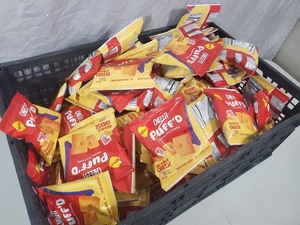 Over 100 Bags of Cheez-It Puffd Snacks